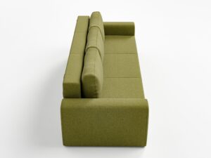 Miniaturka 1 - Sofa rozkładana ze skrzynią Arcavero 230 cm w aranżacji wnętrza 3