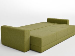 Miniaturka 7 - Sofa rozkładana ze skrzynią Arcavero 230 cm w aranżacji wnętrza 6