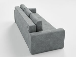 Miniaturka 10 - Sofa rozkładana ze skrzynią Arcavero 230 cm w aranżacji wnętrza 9