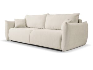 Miniaturka 2 - Sofa Sandrino – drugi ukośny widok zaokrąglonego podłokietnika