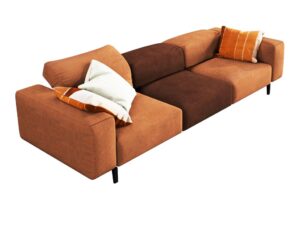 Miniaturka 5 - Sofa tapicerowana Bohavero 260 cm Alcantara