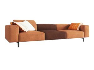 Miniaturka 3 - Sofa tapicerowana Bohavero 260 cm Alcantara – zdjęcie 4