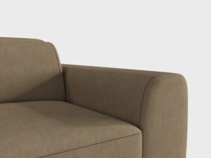 Miniaturka 6 - Sofa tapicerowana Retrovano 250 cm w stylu retro w aranżacji wnętrza 5
