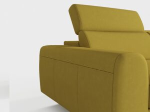Miniaturka 8 - Sofa tapicerowana Retrovano 250 cm w stylu retro w aranżacji wnętrza 7