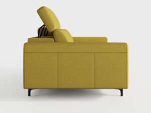 Miniaturka 3 - Sofa tapicerowana Retrovano 250 cm w stylu retro – zdjęcie 3