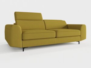 Miniaturka 9 - Sofa tapicerowana Retrovano 250 cm w stylu retro – zdjęcie 9