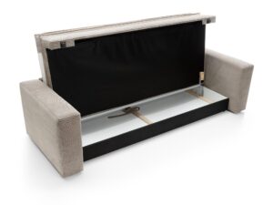 Miniaturka 4 - Sofa Tiliano – rozłożona powierzchnia do spania