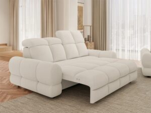 Miniaturka 4 - Sofa Tolvaro elektryczna detal tapicerowanej bryły