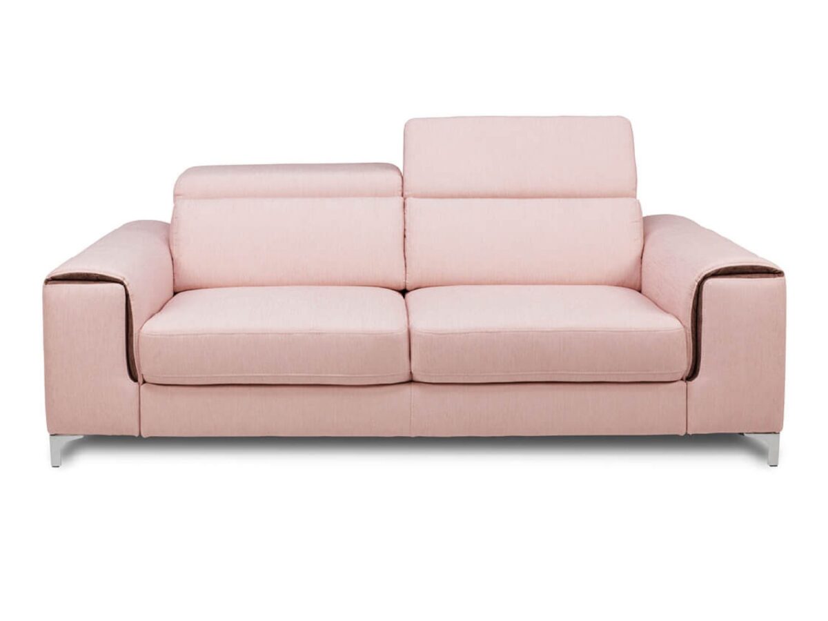 Sofa trzyosobowa z regulowanymi zagłówkami Nobravio 206 cm