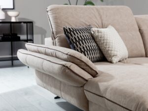 Miniaturka 2 - Sofa trzyosobowa Terlavio – podniesiony podłokietnik i regulowany zagłówek