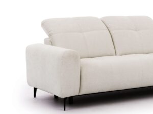 Miniaturka 1 - Sofa Lorvanto z podniesionym zagłówkiem – ujęcie pod kątem
