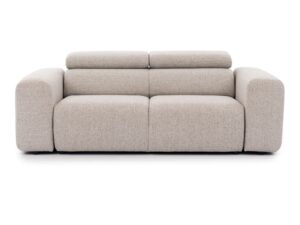 Miniaturka 1 - Sofa trzyosobowa Vermaro na białym tle – widok z przodu