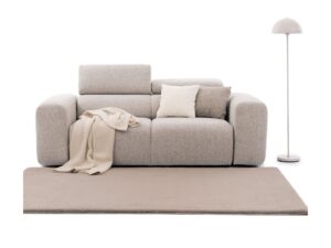 Miniaturka 2 - Sofa Vermaro z kocem i poduszkami dekoracyjnymi