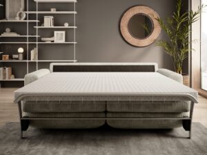 Miniaturka 3 - Rozłożona sofa Vanvero w salonie