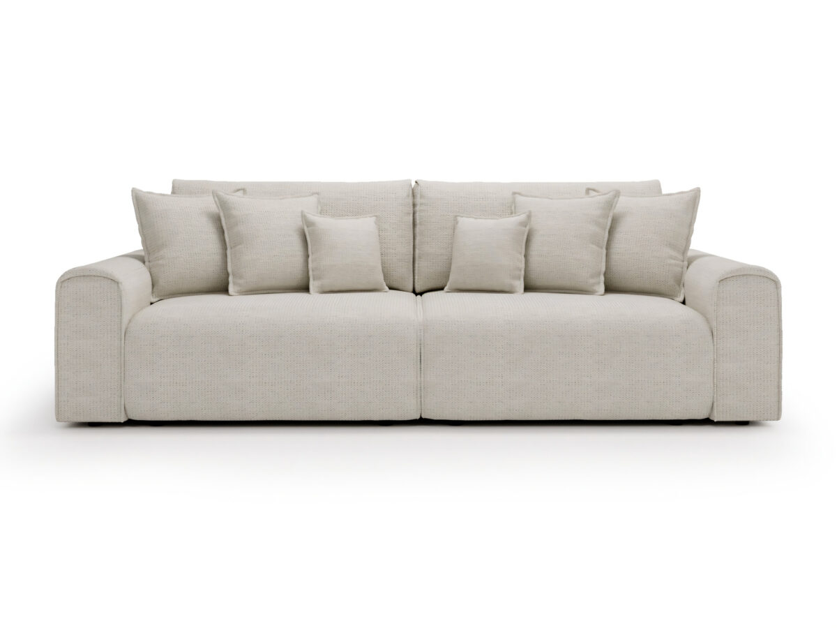 Sofa trzyosobowa z funkcją spania i pojemnikiem Venaro 284 cm