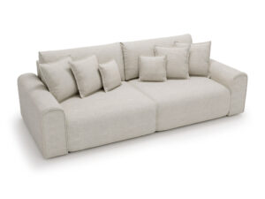 Miniaturka 2 - Sofa Venaro sfotografowana z góry, szerokie trzyosobowe siedzisko i oparcie