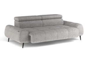 Miniaturka 2 - Sofa Mavero 217 cm z elektrycznie wysuniętym siedziskiem i przyciskiem w podłokietniku