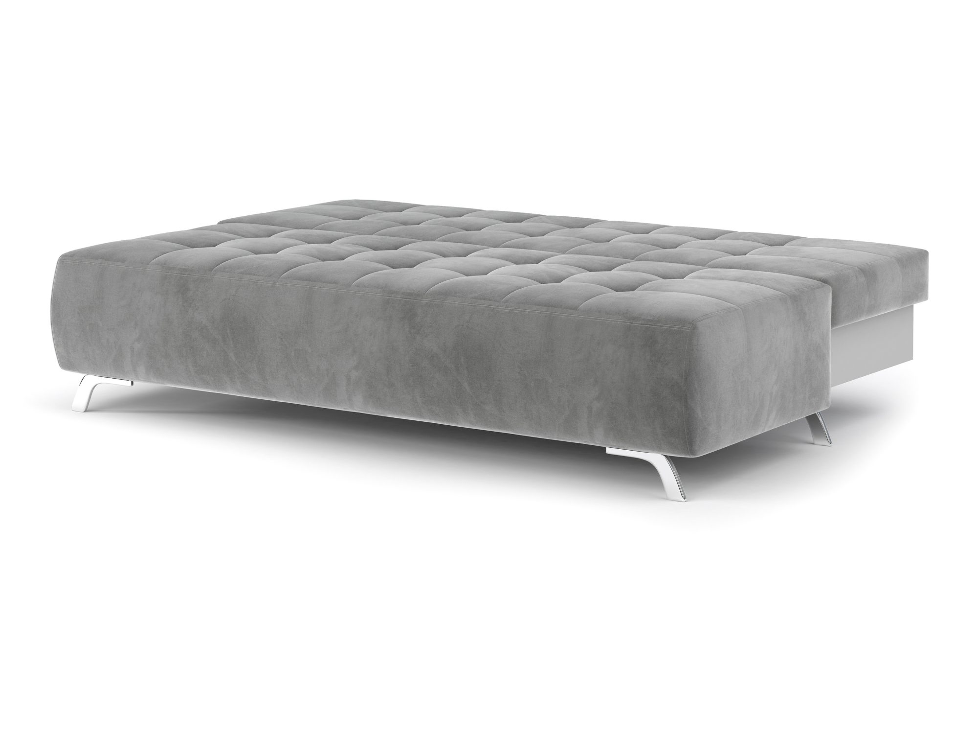 Sofa Osvero rozłożona do spania na białym tle
