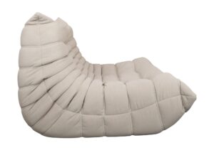 Miniaturka 2 - Sofa jasnobeżowa Zenith profil wysokiego oparcia i siedziska