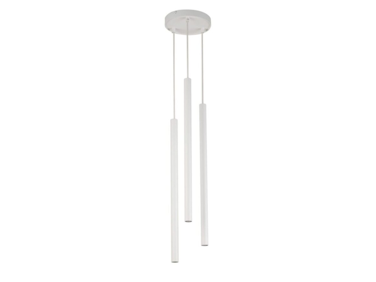Lampa wisząca Sopel 3 koło 3-punktowa okrągła