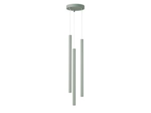 Miniaturka 6 - Lampa wisząca Sopel 3 koło w kolorze szałwiowym