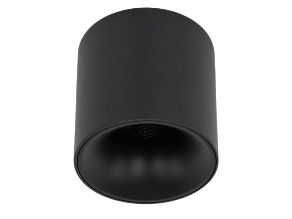 Spot Blaze czarny LED 18 W na białym tle