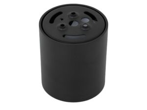 Miniaturka 2 - Czarny spot Blaze LED 12 W CCT, widok podstawy montażowej