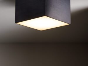 Miniaturka 7 - Spot Cubo Metalik LED 3000K granatowy szczotkowany w aranżacji wnętrza