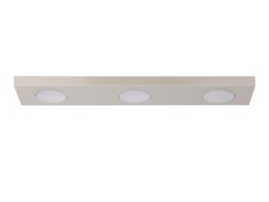 Miniaturka 3 - Spot Hero 3 szary beż z trzema oprawkami GX53, packshot