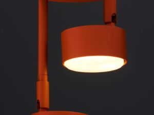 Miniaturka 15 - Dwupunktowy spot Nemo 2 w odcieniu ceglastym we wnętrzu