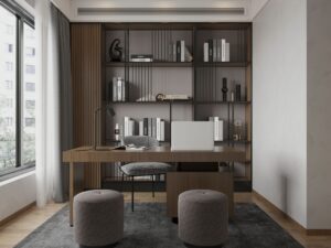 Miniaturka 3 - Białe reflektory sufitowe Opti GU10 IP65 w nowoczesnym wnętrzu