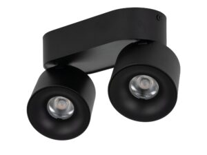 Miniaturka 4 - Spot Spark Duo czarny, dwa reflektory LED