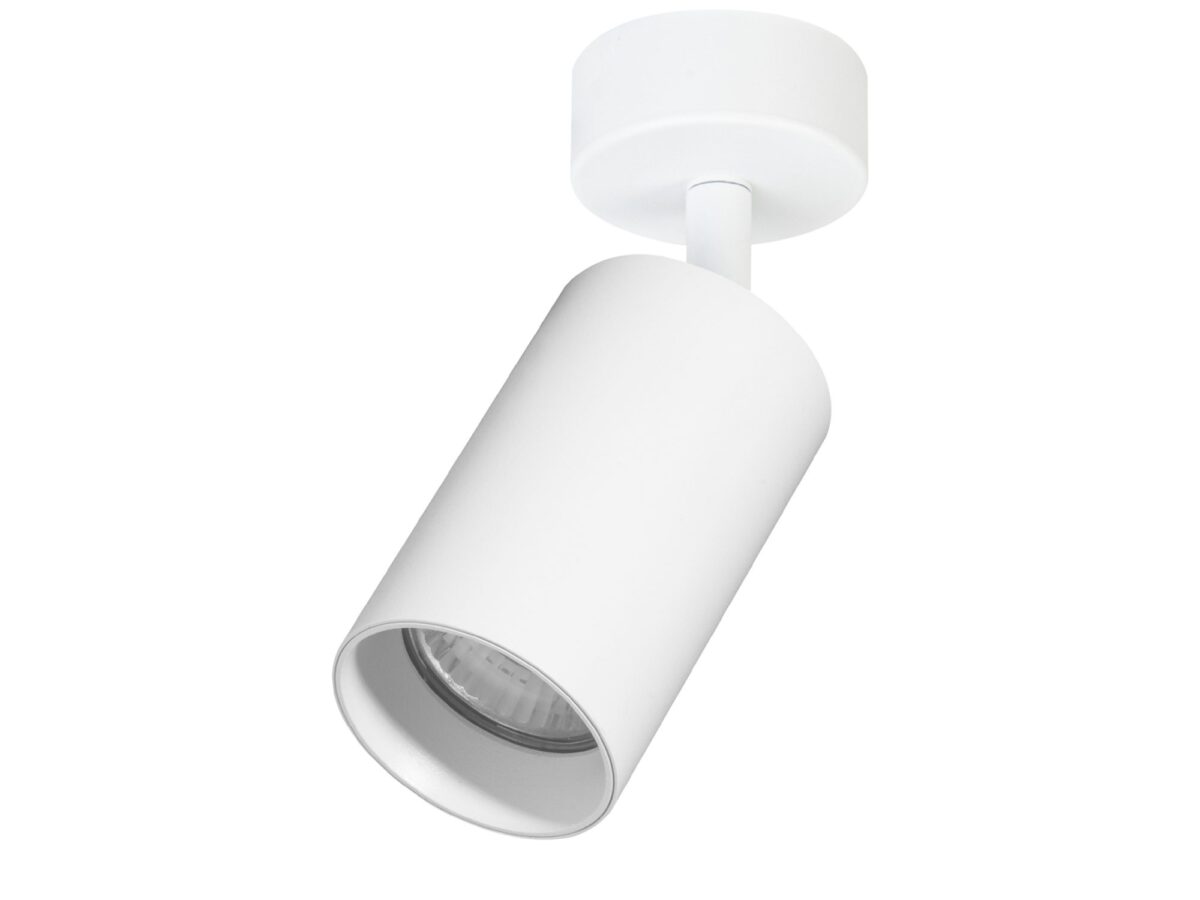 Spot sufitowy natynkowy GU10 16,5 cm biały