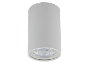 Miniaturka 6 - Biała lampa punktowa Top GU10 – packshot na białym tle
