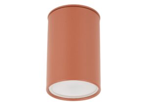 Miniaturka 1 - Lampa punktowa Top GU10 ceglasty kolor – packshot na białym tle