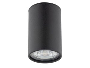 Miniaturka 8 - Lampa punktowa Top GU10 czarna – widok produktu na białym tle