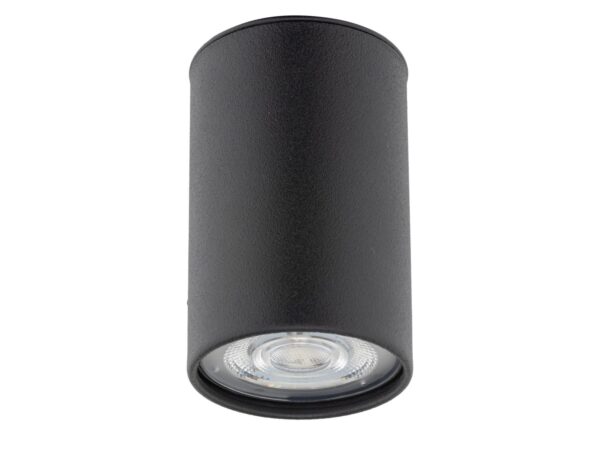 Lampa punktowa Top GU10 czarna – widok produktu na białym tle