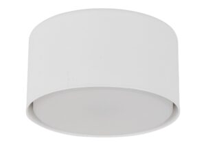 Miniaturka 2 - Biała lampa sufitowa Top GX53 – widok na białym tle