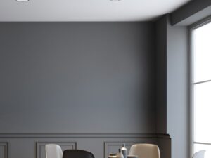 Miniaturka 3 - Czarna lampa sufitowa Top GX53 – aranżacja wnętrza