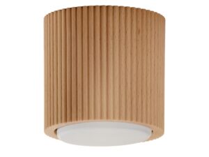 Miniaturka 1 - Spot Tubo Wood Natural M z naturalnego drewna bukowego, drugie ujęcie