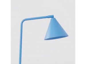 Miniaturka 52 - Stalowa lampa biurkowa Sorvella 35 cm błękitny – detal klosza