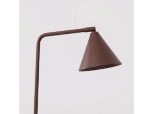 Miniaturka 63 - Stalowa lampa biurkowa Sorvella 35 cm brązowy – detal klosza