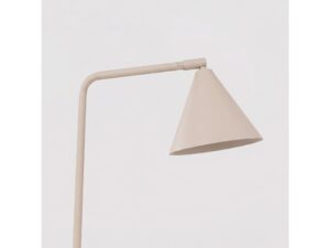 Miniaturka 129 - Stalowa lampa biurkowa Sorvella 35 cm taupe – detal klosza