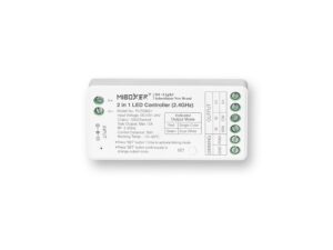 Miniaturka 4 - Sterownik LED 12–24 V 12 A do taśm jednokolorowych i CCT na białym tle