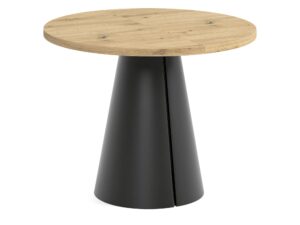 Miniaturka 2 - Stół Calvetta Bis – blat dąb artisan, czarny stelaż
