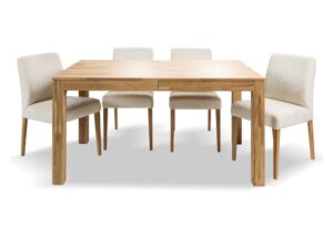 Miniaturka 5 - Stół rozkładany dębowy Castoro 150x85 cm dąb – zdjęcie 6