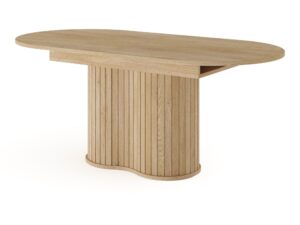 Miniaturka 1 - Stół Credano – widok pod kątem na owalny blat