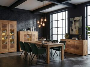 Miniaturka 1 - Stół dębowy do jadalni LUX 200 × 100 cm – zdjęcie 2