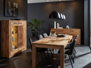 Miniaturka 4 - Stół dębowy do jadalni LUX 200 × 100 cm – zdjęcie 5