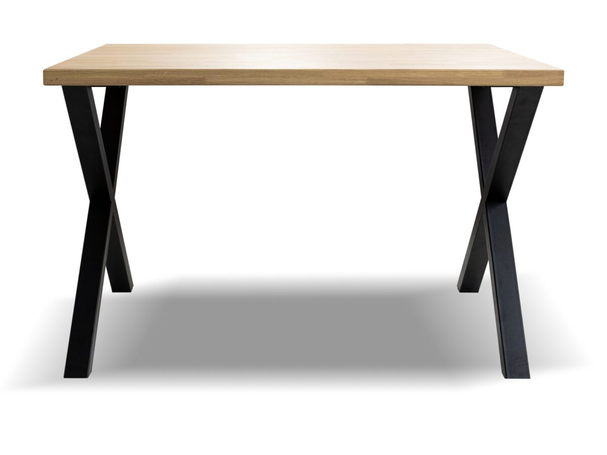 Stół rozkładany dębowy Montario 120–160×80 cm